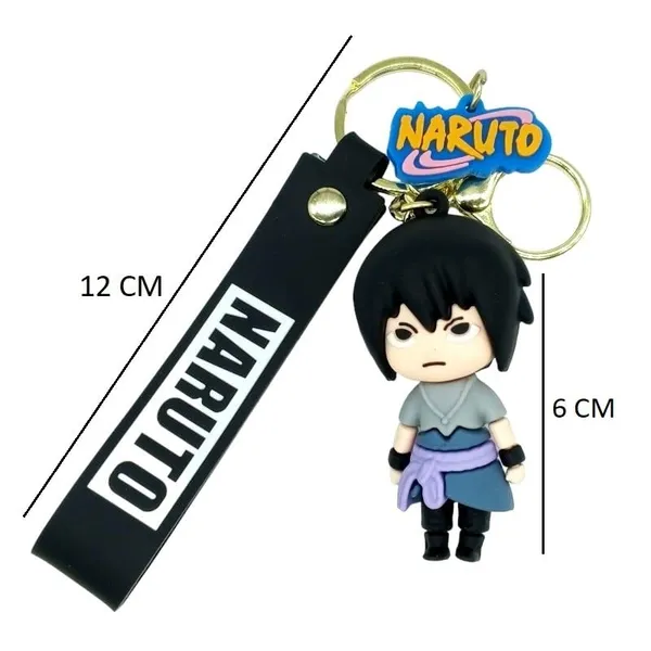 Sasuke_3D_Lanyard_Rubber_Keychain_Lanyard_Charm_Keyring