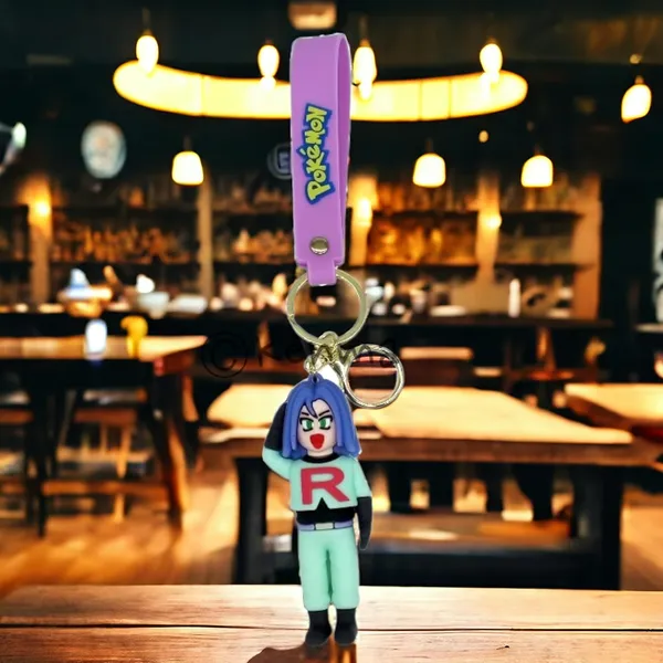 3D_James_Team_Rocket_Lanyard_Rubber_Keychain_Lanyard_Charm
