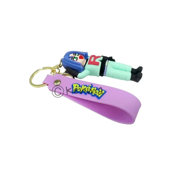 3D_James_Team_Rocket_Lanyard_Rubber_Keychain_Lanyard_Charm