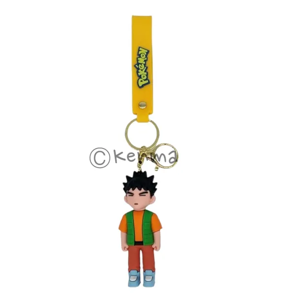 3D_Character_Brock_Ash_Friend_Lanyard_Rubber_Keychain_Lanyard_Charm_Keyring
