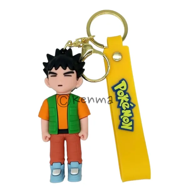 3D_Character_Brock_Ash_Friend_Lanyard_Rubber_Keychain_Lanyard_Charm_Keyring