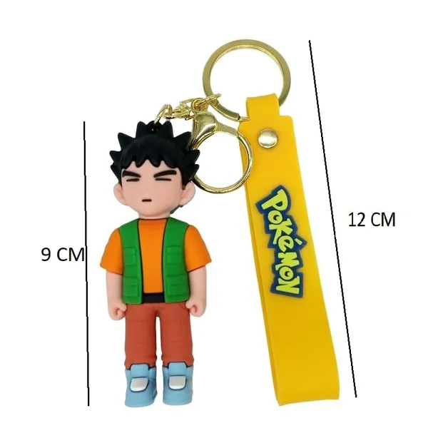 3D_Character_Brock_Ash_Friend_Lanyard_Rubber_Keychain_Lanyard_Charm_Keyring