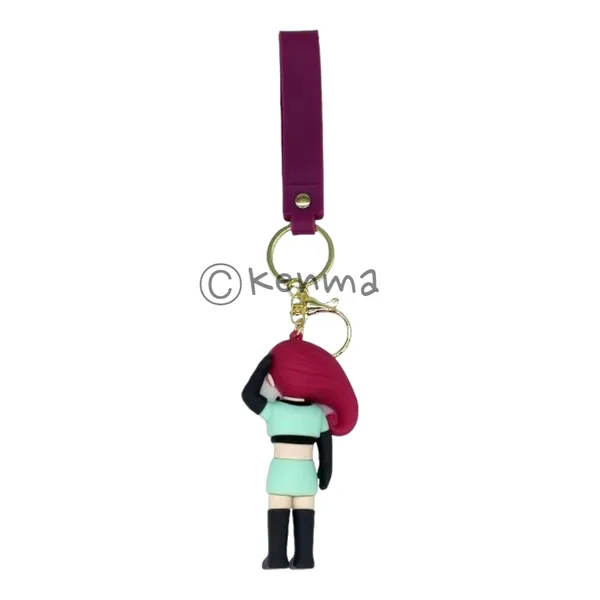 3D_Character_Jessie_Team_Rocket_Lanyard_Rubber_Keychain_Lanyard_Charm_Keyring