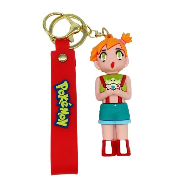 3D_Character_Misty_Lanyard_Rubber_Keychain_Lanyard_Charm_Keyring
