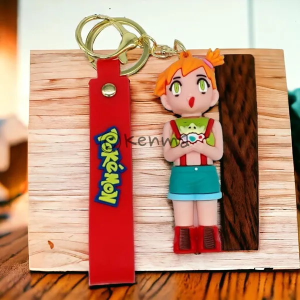 3D_Character_Misty_Lanyard_Rubber_Keychain_Lanyard_Charm_Keyring