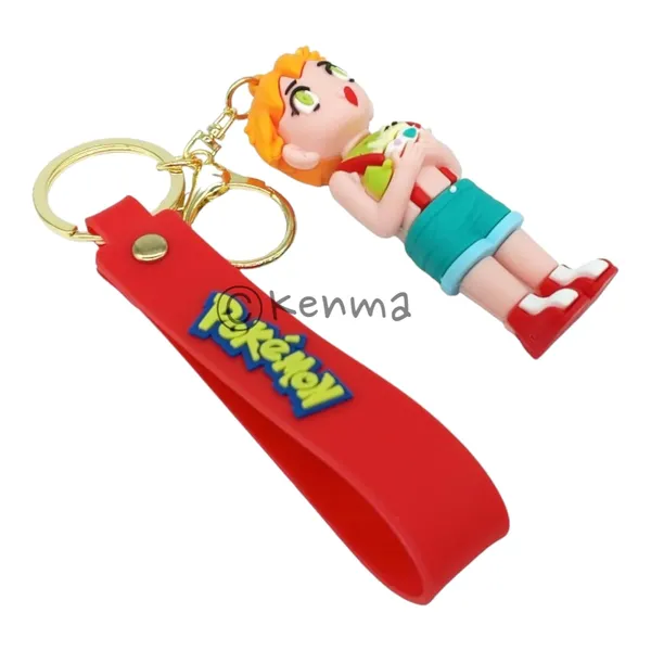 3D_Character_Misty_Lanyard_Rubber_Keychain_Lanyard_Charm_Keyring