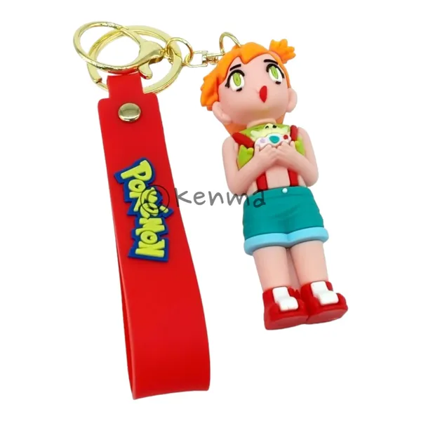 3D_Character_Misty_Lanyard_Rubber_Keychain_Lanyard_Charm_Keyring