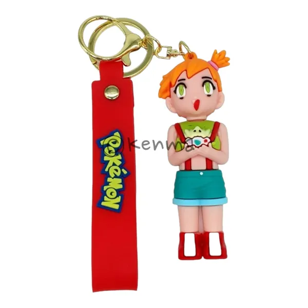 3D_Character_Misty_Lanyard_Rubber_Keychain_Lanyard_Charm_Keyring