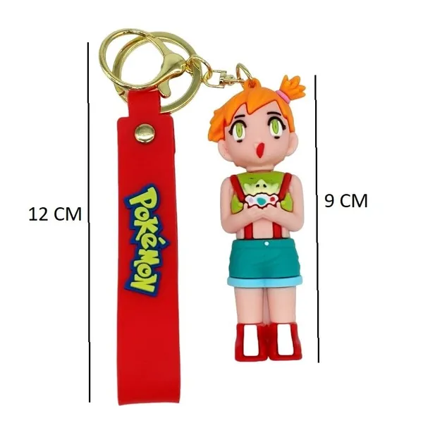 3D_Character_Misty_Lanyard_Rubber_Keychain_Lanyard_Charm_Keyring
