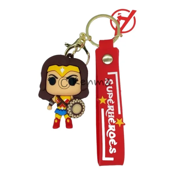 Wonder_Woman_Standing_Lanyard_Rubber_Keychain_Lanyard_Charm
