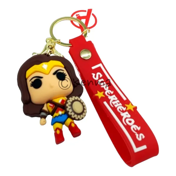Wonder_Woman_Standing_Lanyard_Rubber_Keychain_Lanyard_Charm