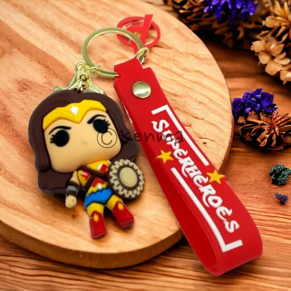Wonder_Woman_Standing_Lanyard_Rubber_Keychain_Lanyard_Charm