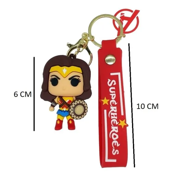 Wonder_Woman_Standing_Lanyard_Rubber_Keychain_Lanyard_Charm