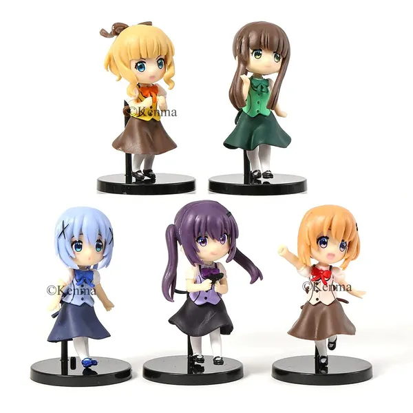 Is_The_Order_A_Rabbit_Set_Of_5_Action_Figure_|_Pvc_Anime_Figure_Cocoa_Chino_Rize_Chiya_Syaro_Model_Toys_Collection_Dolls_Collectibles_(7_Cm)