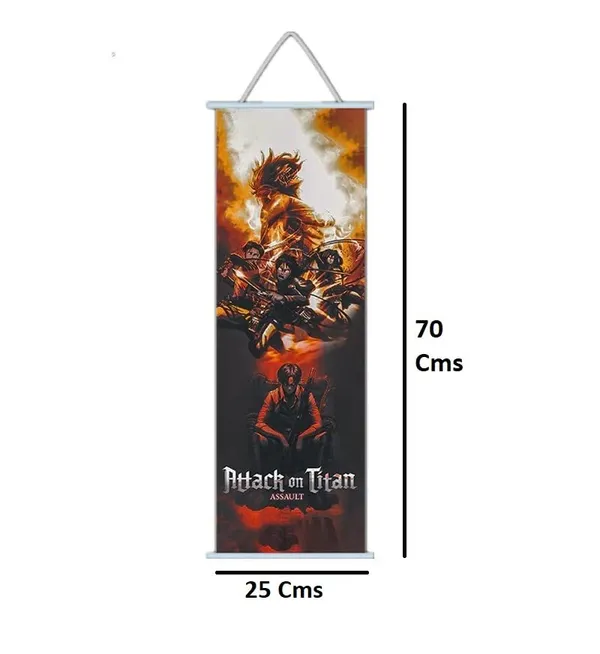 Attack_On_Titans_Assault_Wall_Scroll_|_Canvas_Hanging_Paintings_Wall_Art_Decor_For_Home_Dorm_Office_Canvas_Hanging_Paintings_Wall_Art_Decor_For_Home_Dorm_Office_(70_X_25_Cm)