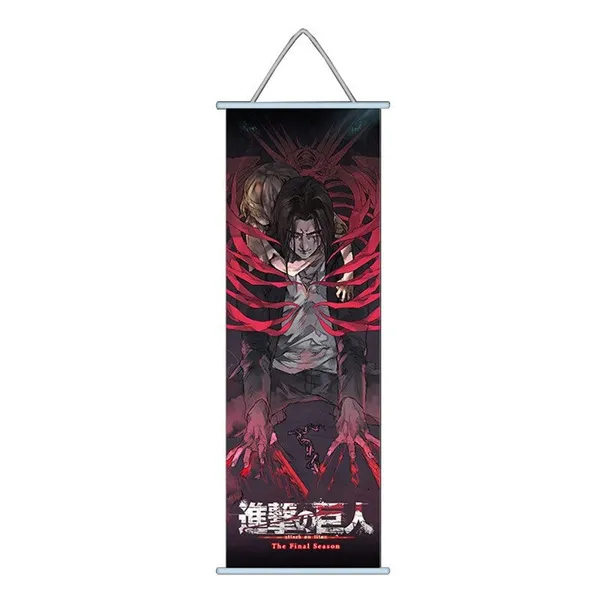 Attack_On_Titans_The_Final_Season_Levi_Ackerman_Wall_Scroll_|_Canvas_Hanging_Paintings_Wall_Art_Decor_For_Home_Dorm_Office_(70_X_25_Cm)
