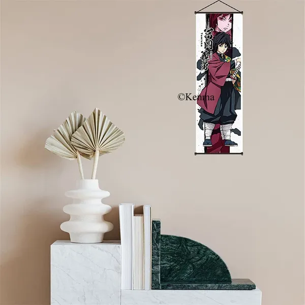 Demon_Slayer_Giyu_Tomioka_Anime_Poster_Wall_Scroll_|_Art_Demon_Slaying_Corps_Canvas_Hanging_Paintings_Wall_Art_Decor_For_Home_Dorm_Office_(70_X_25_Cm)