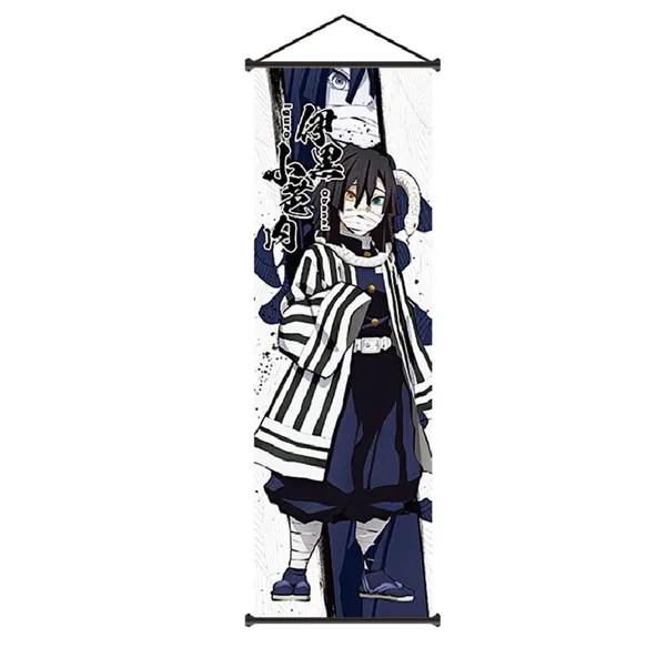 Demon_Slayer_Iguro_Obanai_Anime_Poster_Wall_Scroll_|_Art_Demon_Slaying_Corps_Canvas_Hanging_Paintings_Wall_Art_Decor_For_Home_Dorm_Office_(70_X_25_Cm)