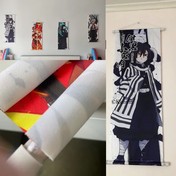 Demon_Slayer_Iguro_Obanai_Anime_Poster_Wall_Scroll_|_Art_Demon_Slaying_Corps_Canvas_Hanging_Paintings_Wall_Art_Decor_For_Home_Dorm_Office_(70_X_25_Cm)