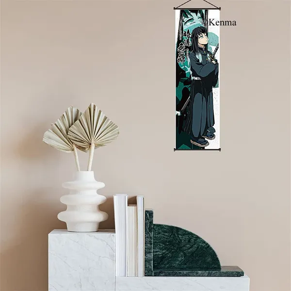 Demon_Slayer_Tokitou_Muichirou_Anime_Poster_Wall_Scroll_|_Art_Demon_Slaying_Corps_Canvas_Hanging_Paintings_Wall_Art_Decor_For_Home_Dorm_Office_(70_X_25_Cm)