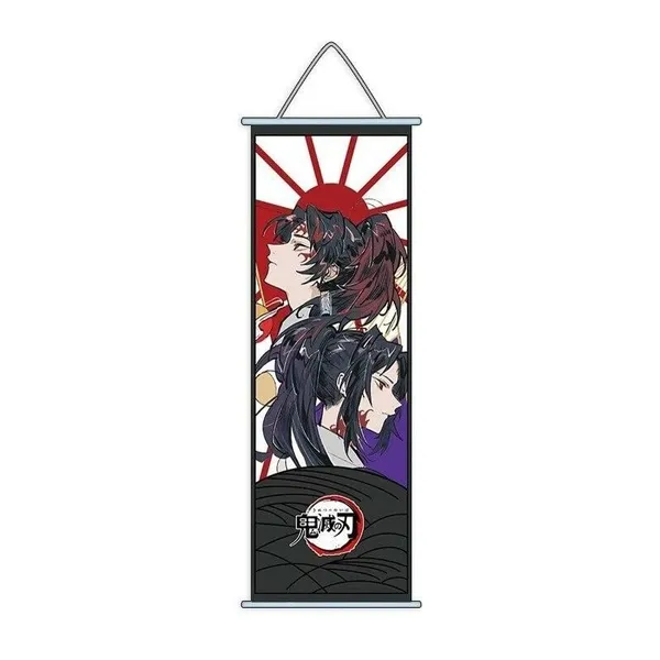 Demon_Slayer_Tsugikuni_Yoriichi_Model_2_Anime_Poster_Wall_Scroll_|_Art_Demon_Slaying_Corps_Canvas_Hanging_Paintings_Wall_Art_Decor_For_Home_Dorm_Office_(70_X_25_Cm)