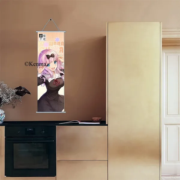 Love_Is_War_Kaguya_Fujiwara_Anime_Anime_Poster_Wall_Scroll_|_Art_Canvas_Hanging_Paintings_Wall_Art_Decor_For_Home_Dorm_Office_(70_X_25_Cm)