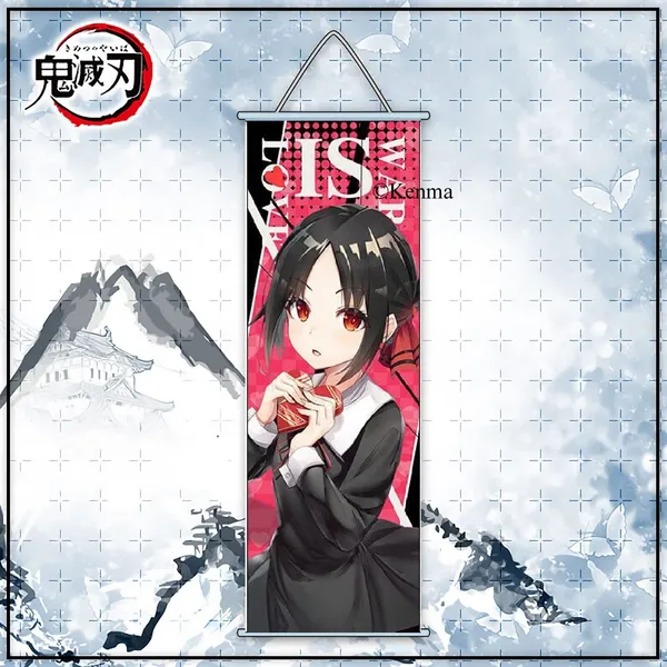 Love_Is_War_Kaguya-Sama_Anime_Shinomiya_Kaguya_Anime_Poster_Wall_Scroll_|_Art_Canvas_Hanging_Paintings_Wall_Art_Decor_For_Home_Dorm_Office_(70_X_25_Cm)