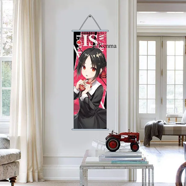 Love_Is_War_Kaguya-Sama_Anime_Shinomiya_Kaguya_Anime_Poster_Wall_Scroll_|_Art_Canvas_Hanging_Paintings_Wall_Art_Decor_For_Home_Dorm_Office_(70_X_25_Cm)