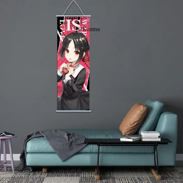 Love_Is_War_Kaguya-Sama_Anime_Shinomiya_Kaguya_Anime_Poster_Wall_Scroll_|_Art_Canvas_Hanging_Paintings_Wall_Art_Decor_For_Home_Dorm_Office_(70_X_25_Cm)
