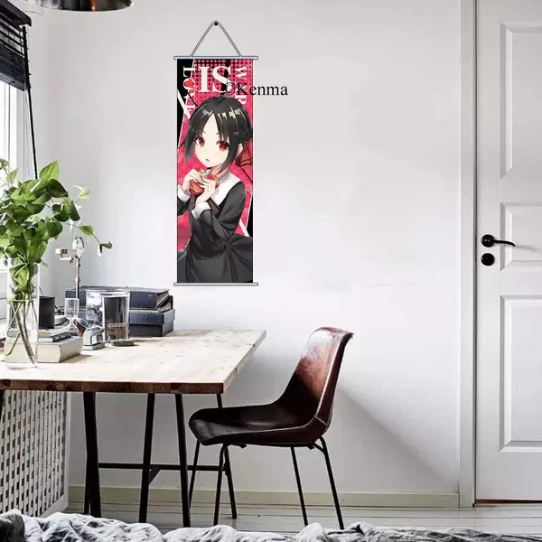 Love_Is_War_Kaguya-Sama_Anime_Shinomiya_Kaguya_Anime_Poster_Wall_Scroll_|_Art_Canvas_Hanging_Paintings_Wall_Art_Decor_For_Home_Dorm_Office_(70_X_25_Cm)