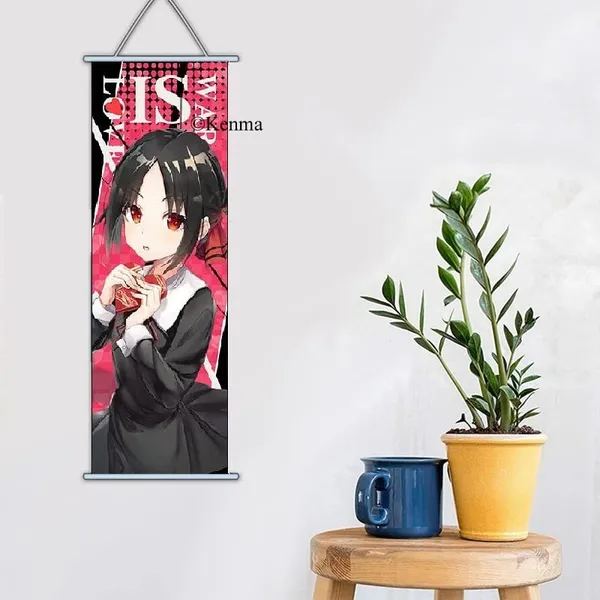 Love_Is_War_Kaguya-Sama_Anime_Shinomiya_Kaguya_Anime_Poster_Wall_Scroll_|_Art_Canvas_Hanging_Paintings_Wall_Art_Decor_For_Home_Dorm_Office_(70_X_25_Cm)