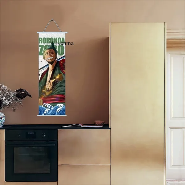 One_Piece_Roronoa_Zoro_Model_2_Anime_Poster_Wall_Scroll_|_Art_Canvas_Hanging_Paintings_Wall_Art_Decor_For_Home_Dorm_Office_(70_X_25_Cm)