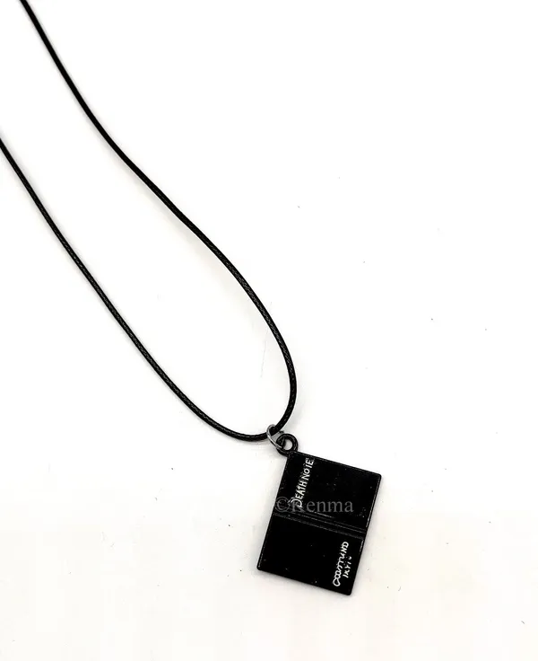 Note_Book_Diary_Logo_Ruyk_Rem_Pendant_Necklace_Cosplay_Accessory_Pendant