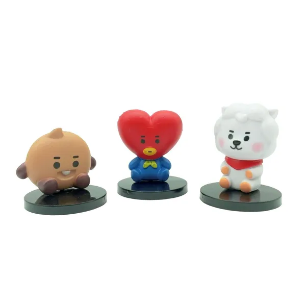 Bts_Bt_21_Bangtan_Boys_Shooky_Tata_And_Rj_Set_Of_3_Sitting_Action_Figure