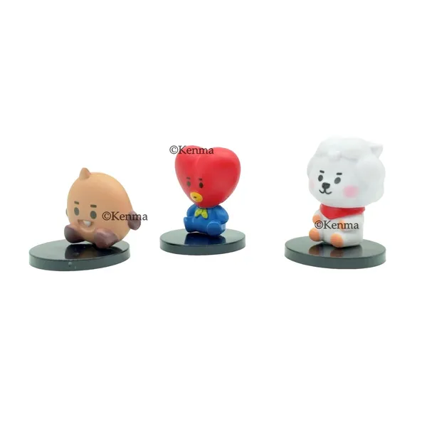 Bts_Bt_21_Bangtan_Boys_Shooky_Tata_And_Rj_Set_Of_3_Sitting_Action_Figure