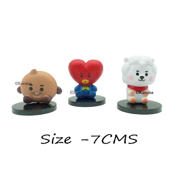 Bts_Bt_21_Bangtan_Boys_Shooky_Tata_And_Rj_Set_Of_3_Sitting_Action_Figure