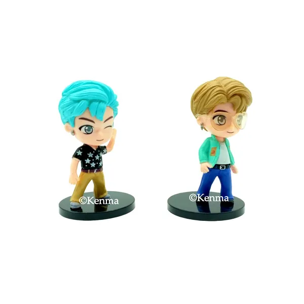 Bts_Bt21_Rm_Koya_And_Jimin_Chimmy_Set_Of_2_Action_Figure_(7_Cm)