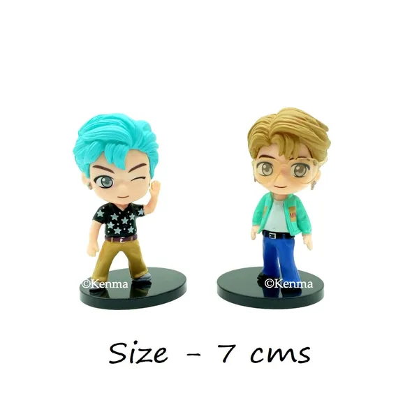 Bts_Bt21_Rm_Koya_And_Jimin_Chimmy_Set_Of_2_Action_Figure_(7_Cm)