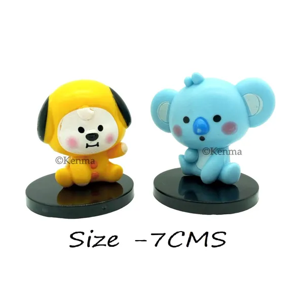 Bts_Bt21_Sitting_Chimmy_-_Koya_Set_Of_2_Action_Figures_(35L_X_65W_X_70H_Millimeters)