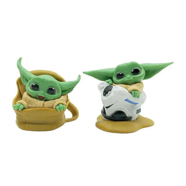 The_Mandalorian_Grogu_Baby_Yoda_New_Set_Of_2_Figure_Model_A_Pvc_Star_Wars_Master_Yoda_Action_Figure_Model_Toys_(12L_X_5W_X_7H_Cm)