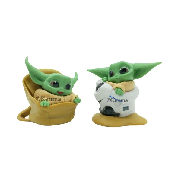 The_Mandalorian_Grogu_Baby_Yoda_New_Set_Of_2_Figure_Model_A_Pvc_Star_Wars_Master_Yoda_Action_Figure_Model_Toys_(12L_X_5W_X_7H_Cm)