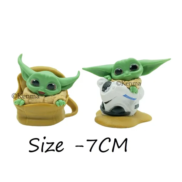 The_Mandalorian_Grogu_Baby_Yoda_New_Set_Of_2_Figure_Model_A_Pvc_Star_Wars_Master_Yoda_Action_Figure_Model_Toys_(12L_X_5W_X_7H_Cm)