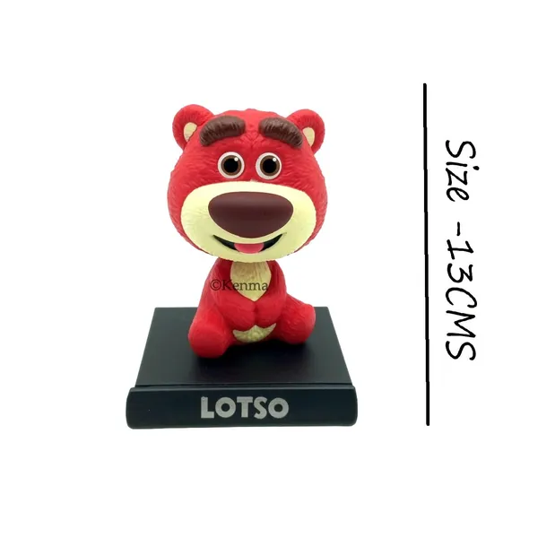Losto_Bear_Bobblehead_With_Phone_Stand_Action_Figure