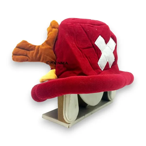 One_Piece_Themed_Tony_Tony_Chopper_Hat_Plush_Cap_For_Cosplay_Outfit_Prop_Accessory_Halloween_Maroon_Hat_Model_4