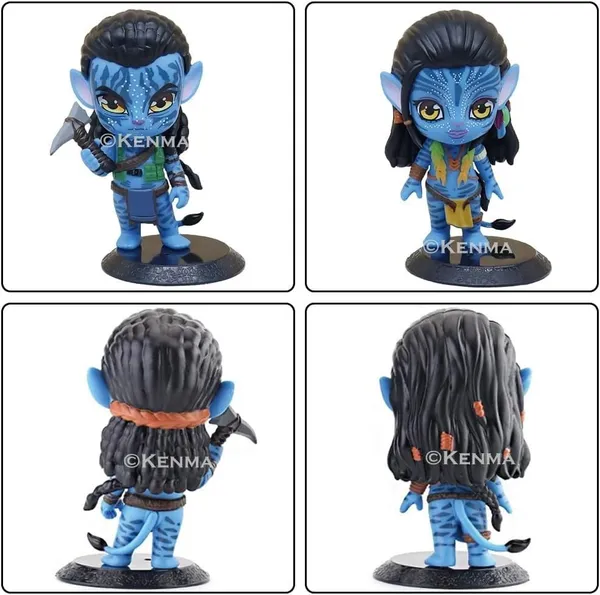 __Avatar_Characters_Figure_Home_Decor,_Office_Desk_Study_Table_Set_2_Pcs_Figurines_Pvc_Action_Figure_(11_Cm)