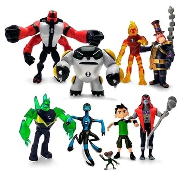 Bane_10_Tennison_Figures_-_9_Pcs_Toys_Set_Figurines_Pvc_Action_Figures_(26L_X_9W_X_16H_Cm)