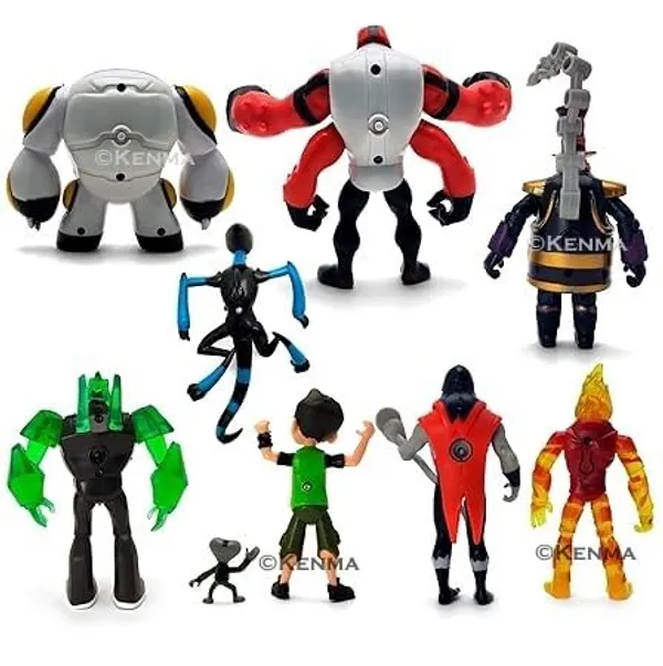 Bane_10_Tennison_Figures_-_9_Pcs_Toys_Set_Figurines_Pvc_Action_Figures_(26L_X_9W_X_16H_Cm)