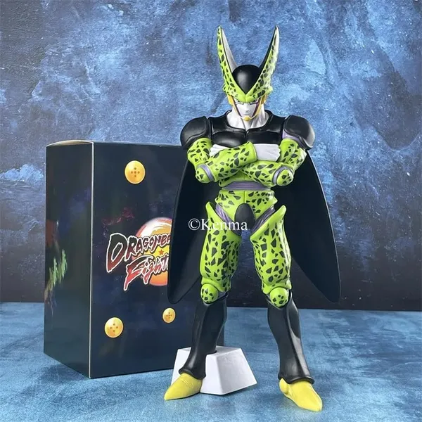 Dbz_Cell_With_Folded_Hand_And_Light_Action_Figure_Pvc_Anime_Figurine_Collectible_Model_Toy_(30_Cm)