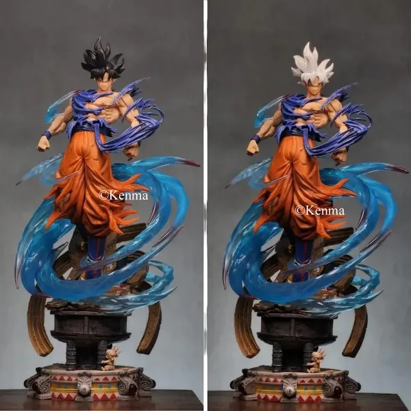 Dbz_Goku_Ultra_Instinct_With_2_Interchangable_Heads_And_Light_Premium_Big_Action_Figure_Pvc_Anime_Figurine_Collectible_Model_Toy_(44_Cm)