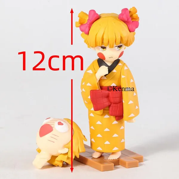 Demon_Slayer_Zenitsu_Agatsuma_In_Girls_Clothes_Entertainment_District_Arc_Action_Figure_Pvc_Anime_Figurine_Merchandise_Collectible_Model_Toy_(12_Cm)